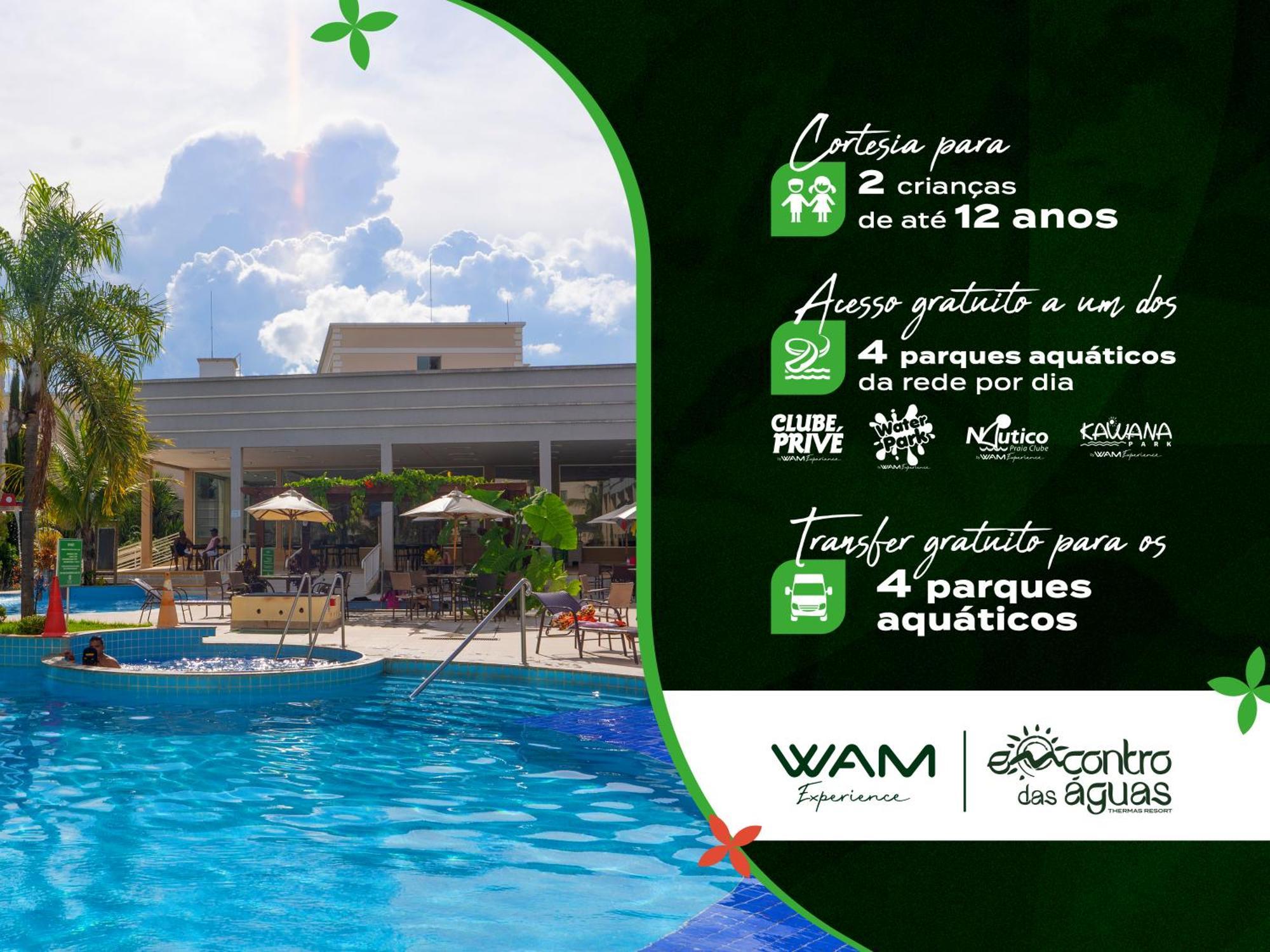 Encontro Das Aguas Thermas Resort By Wam Experience Caldas Novas Exterior foto